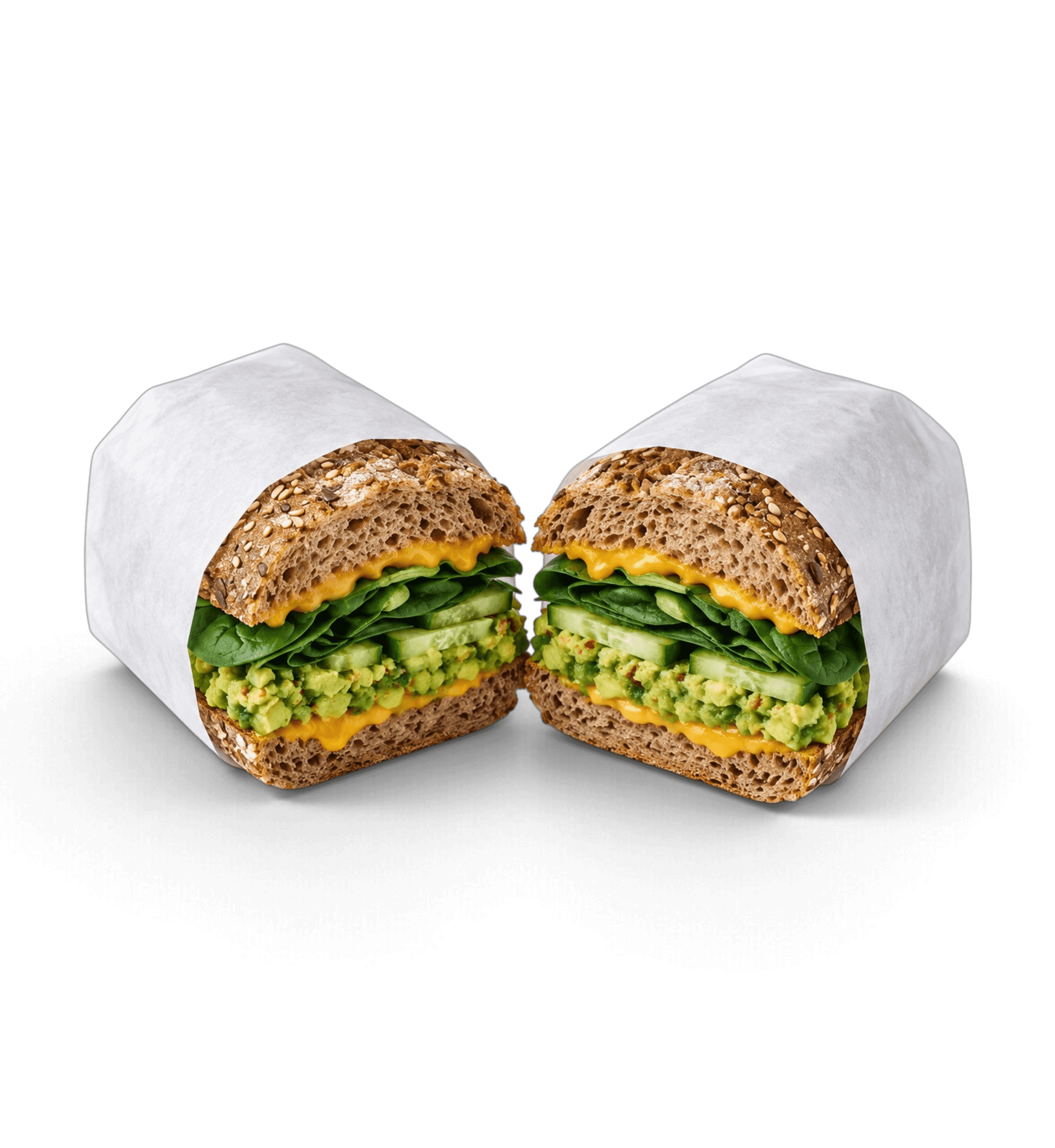 Avocado, pesto og "smagen af ost" (V, VG, G, L)